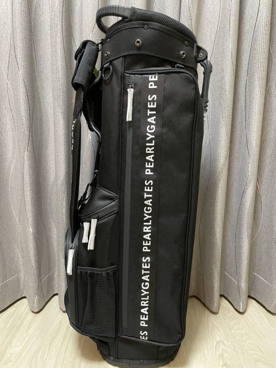 パーリーゲイツ スタンド式 キャディバッグ (46インチ対応) ブラック