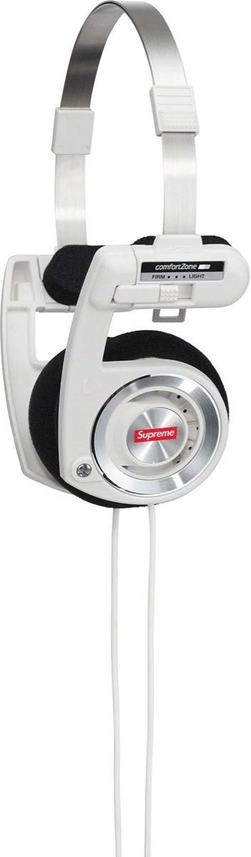 Supreme Koss PortaPro Headphones White シュプリーム コス ポタプロ