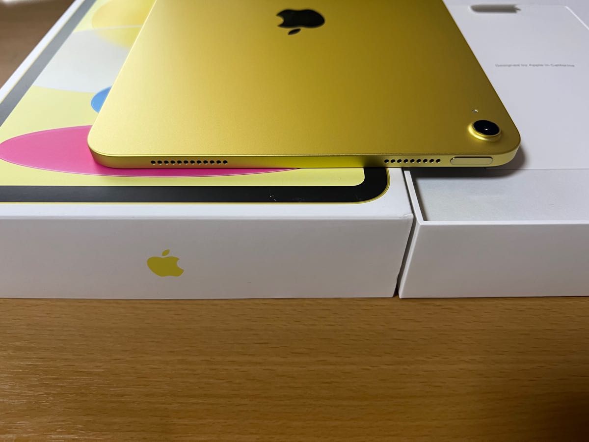新品同様 】iPad 第10世代 Wi-Fi 64GB イエロー A2696 MPQ23J/A 動作