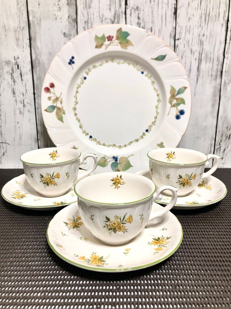 ノリタケ クラフトーン カップ＆ソーサー 大皿 ティーセット 食器