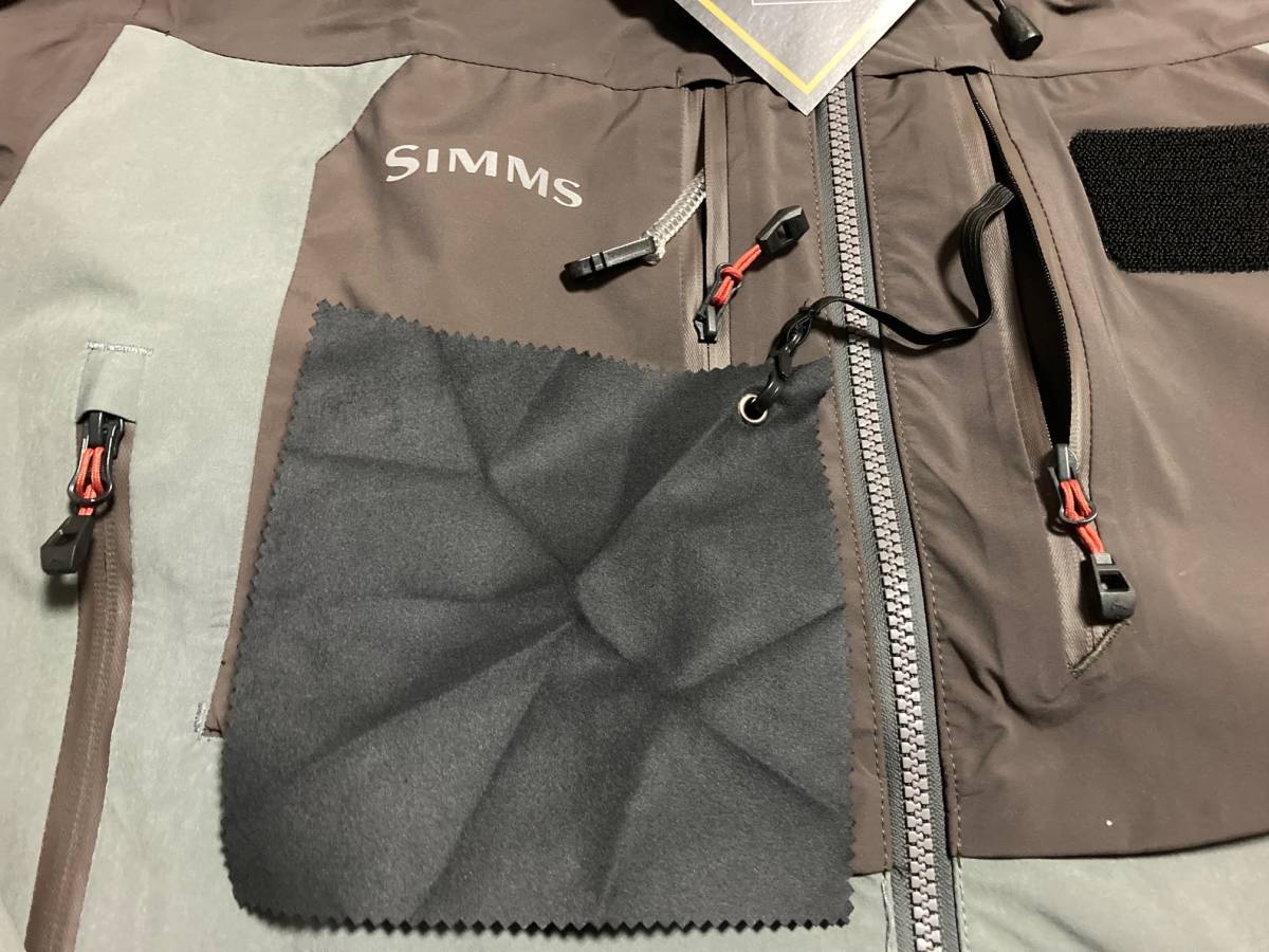 新品未使用】SIMMS シムス G3ガイドジャケット US-M 色 ガンメタル