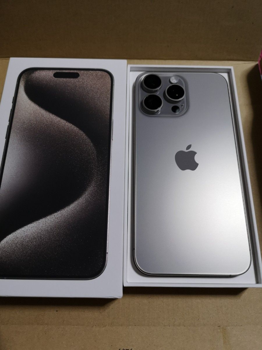新品未使用 iPhone 15 Pro Max 512GB ナチュラルチタニウム｜Yahoo