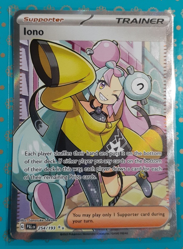 ポケカ 英語版 正規品 ナンジャモ 254/193 SR 海外版 ポケモンカード