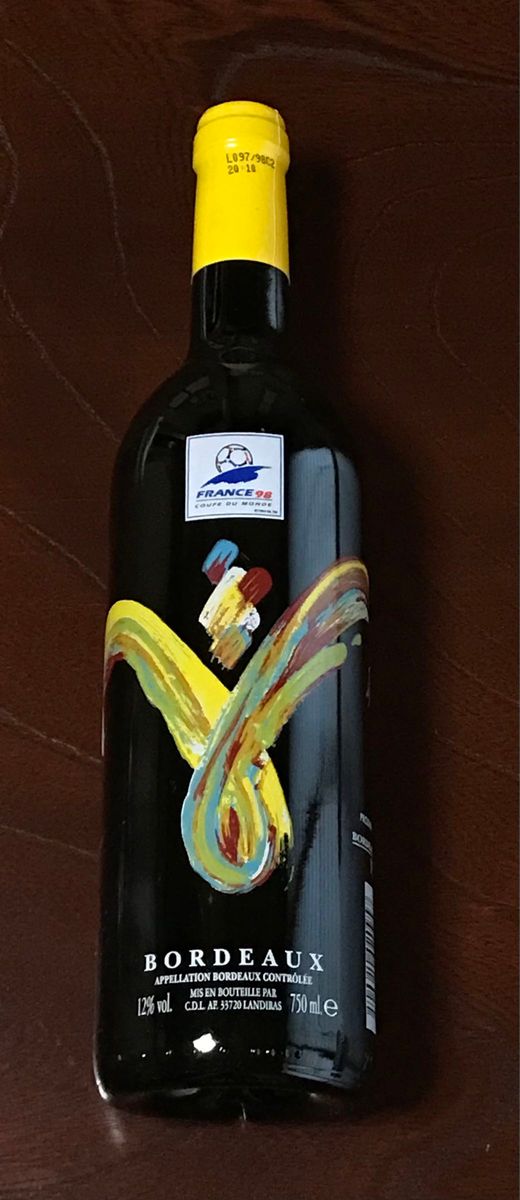 FIFAワールドカップサッカー 1998年フランス大会記念ワイン｜Yahoo