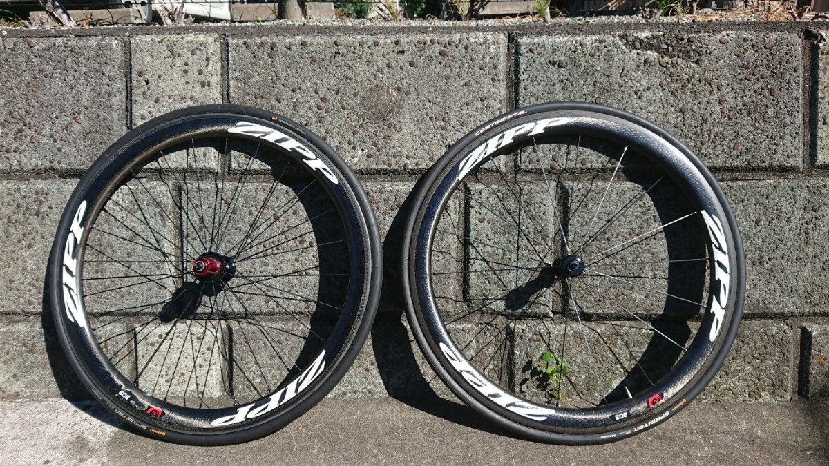 Yahoo!オークション - zipp 303 firecrest リムブレーキ チューブラー