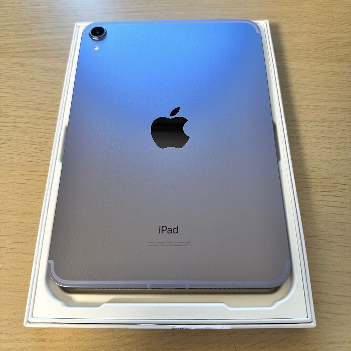 Apple iPad mini 第6世代 64GB パープル Wi-Fi Cellularモデル SIM
