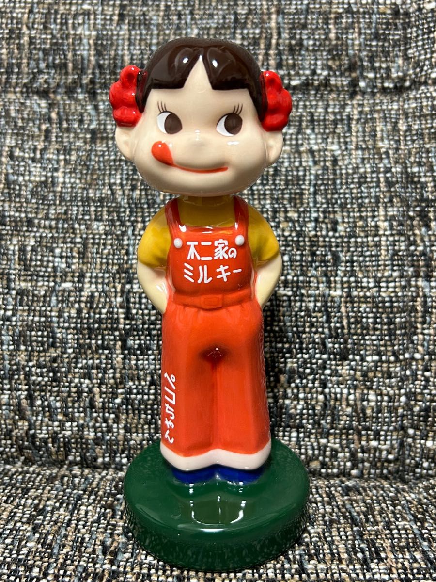 不二家 ペコちゃん 首振り人形 復刻版 【1959年頃のペコちゃん人形
