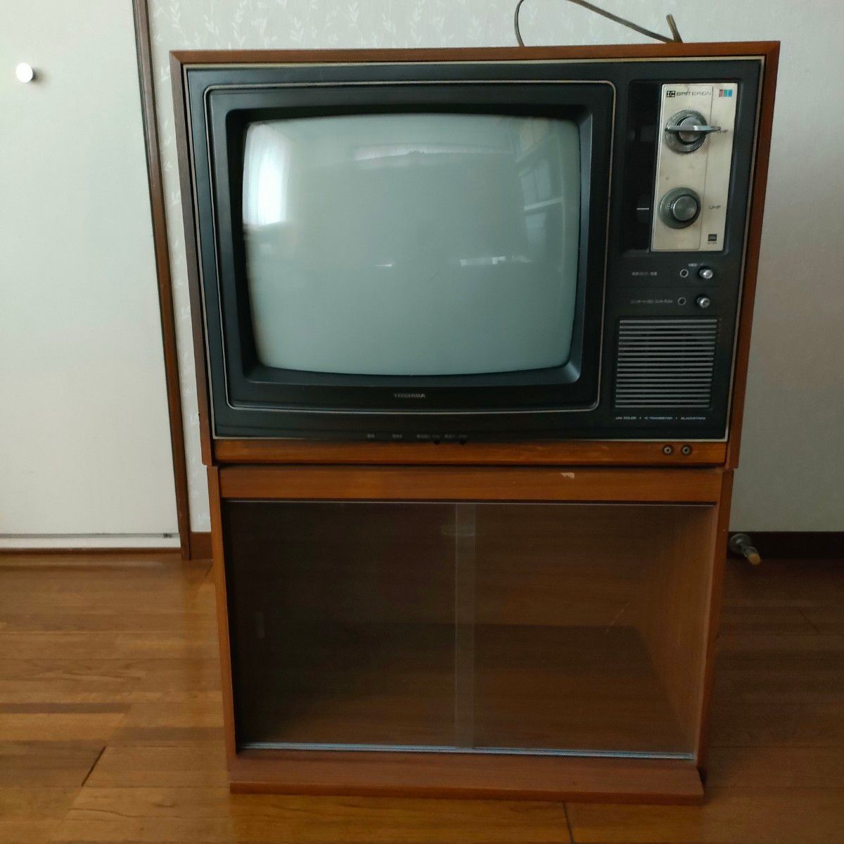 東芝 18インチ ブラウン管 カラーテレビ ブライトロン 昭和レトロ