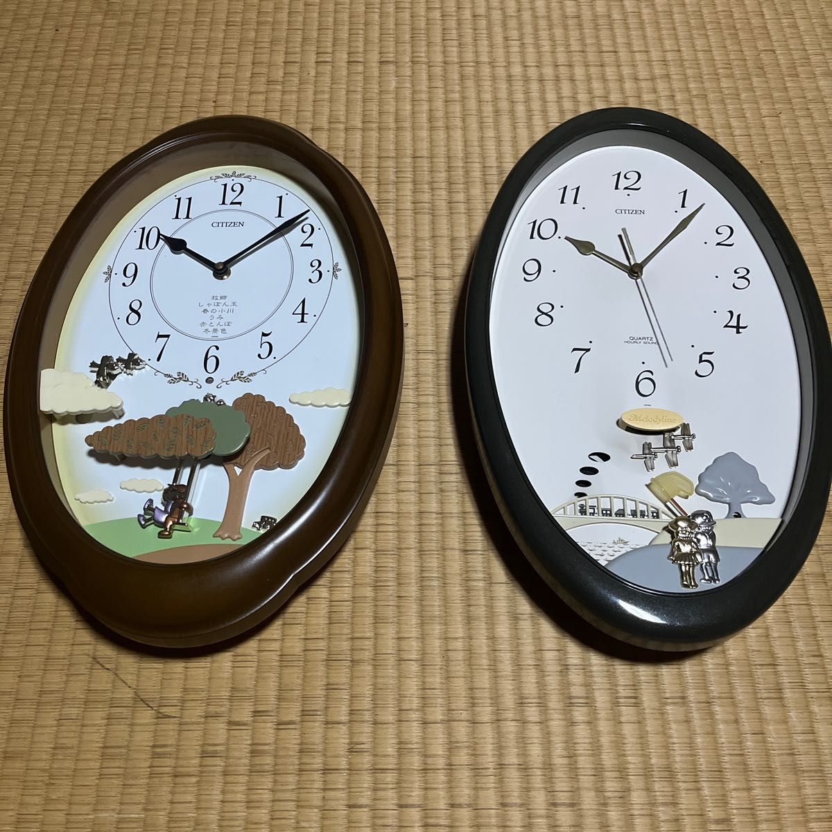 シチズン 掛け時計 メロディ からくり時計 ジャンク 2点セット｜Yahoo
