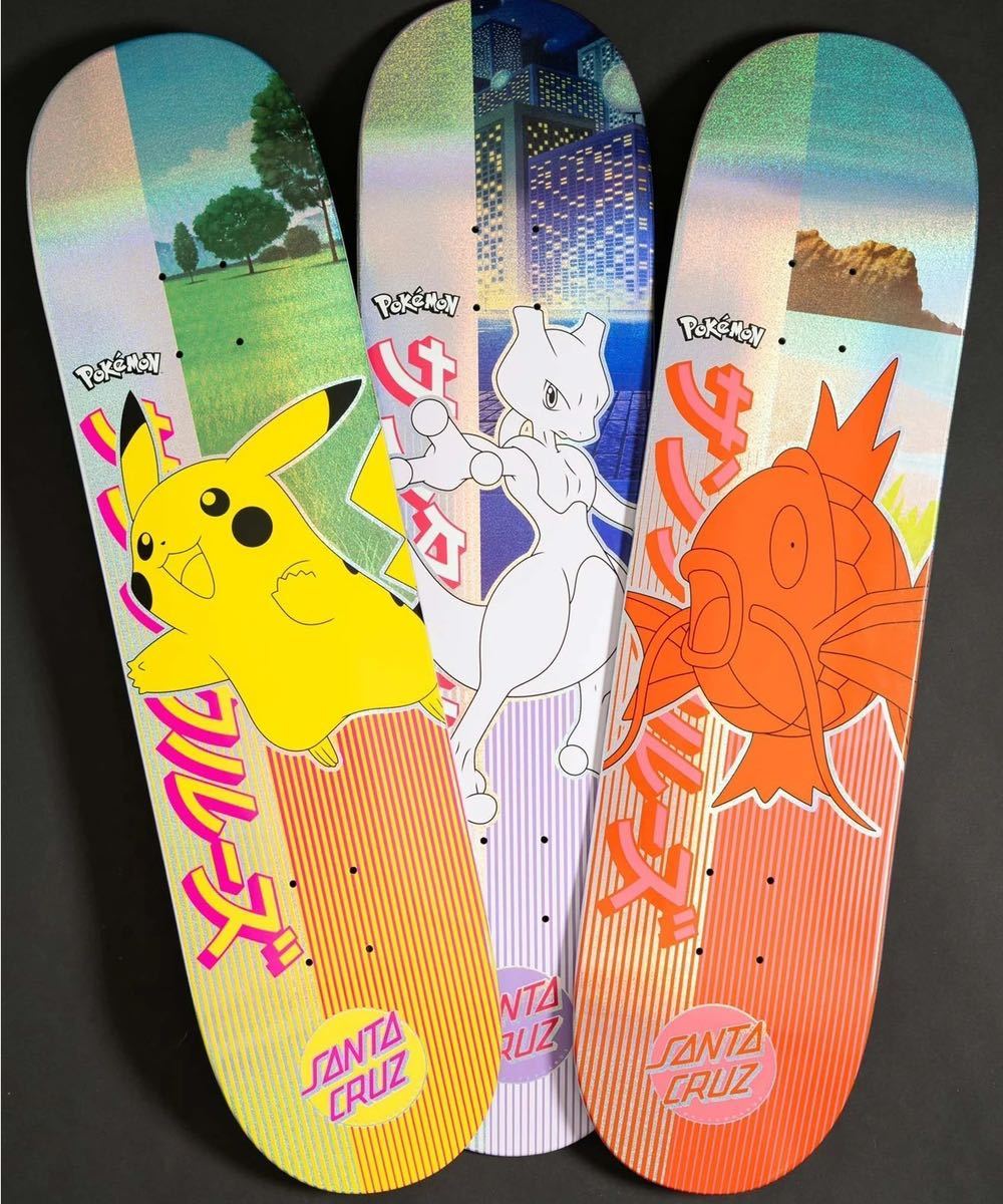 Pokmon & Santa Cruz Collection PoKeMoN BLIND BAG SKATEBOARD DECK