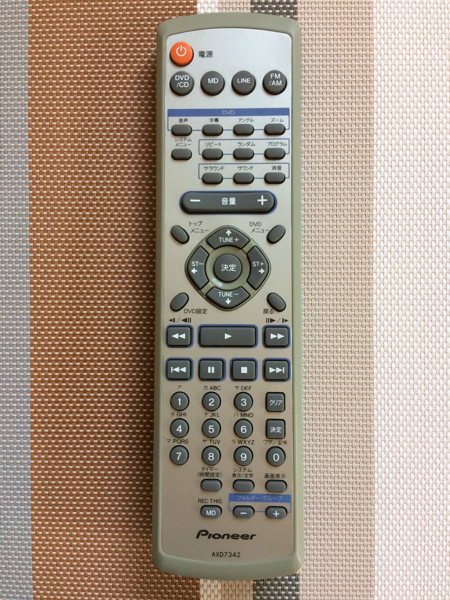 送料無料 Pioneer パイオニア 純正 ミニコンポ X-SV5DV/X-SV505DV 用