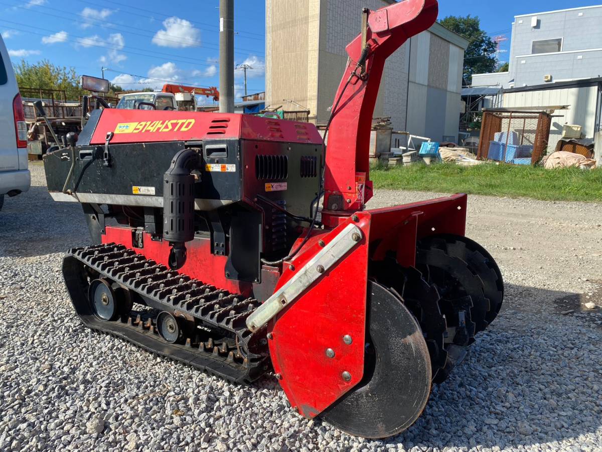 Yahoo!オークション - 除雪機 YANASE/ヤナセ スノースロワー 914HSTD