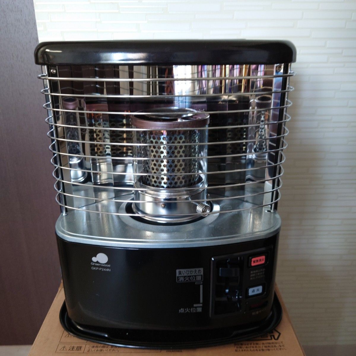 石油ストーブ 取説付き グリーンウッド GKP-P244N｜Yahoo!フリマ（旧