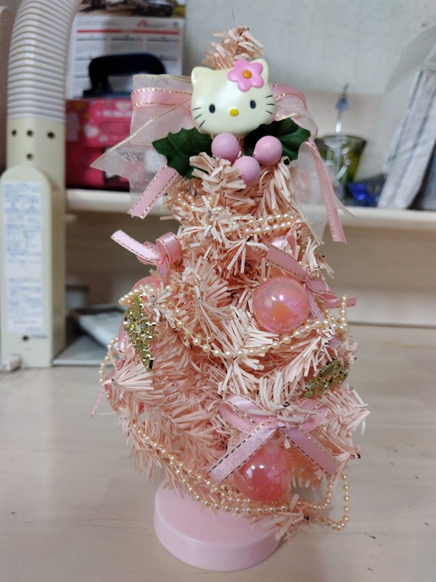 ハローキティクリスマスツリー オーナメント ミニツリー サンリオ
