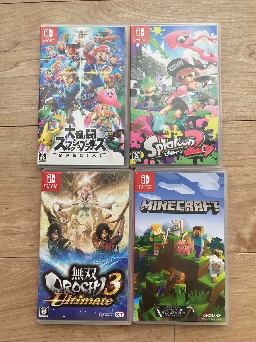 Nintendo Switch ソフト 4本セット｜Yahoo!フリマ（旧PayPayフリマ）