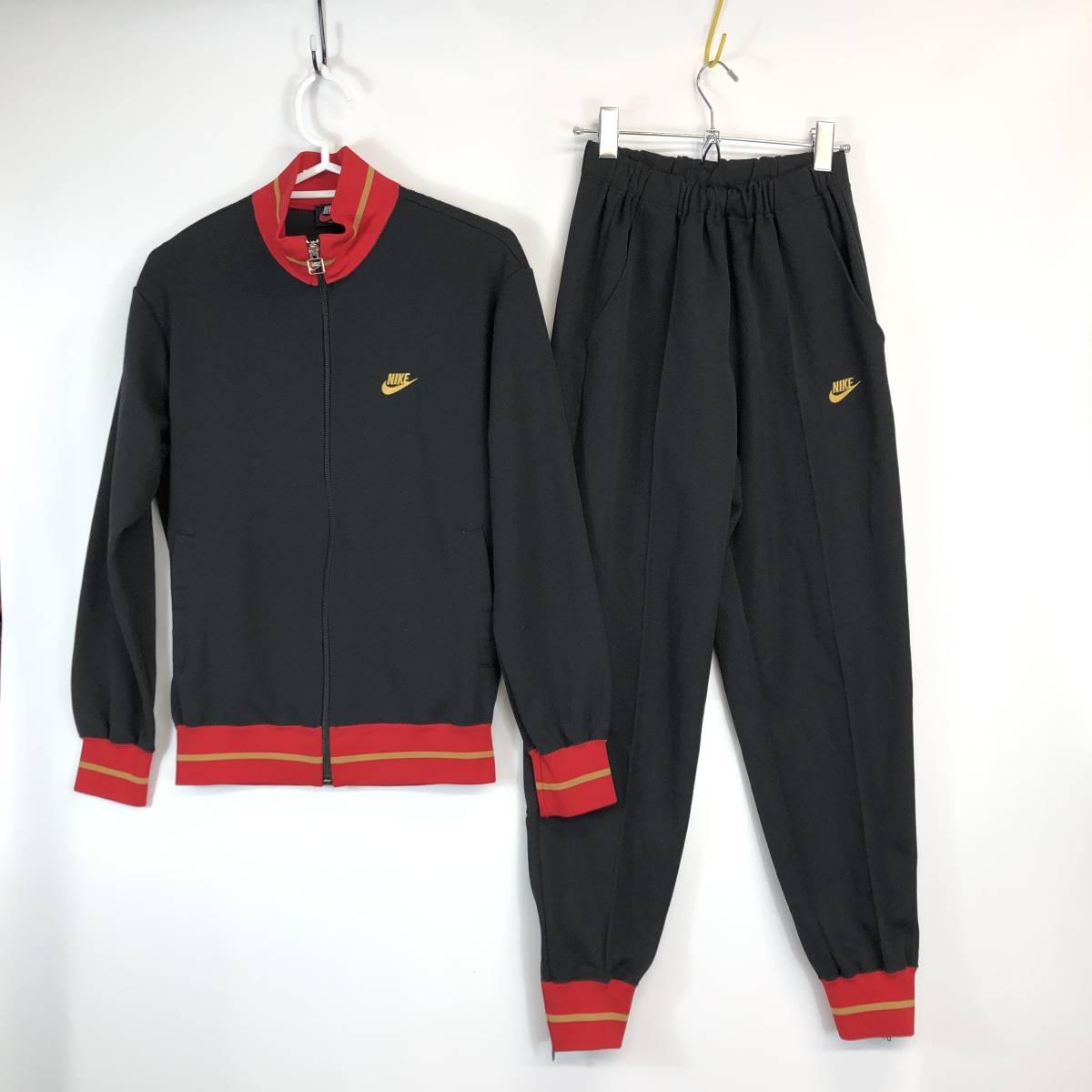 80s 日本製 NIKE ナイキ トラックジャケット セットアップ ジャージ L