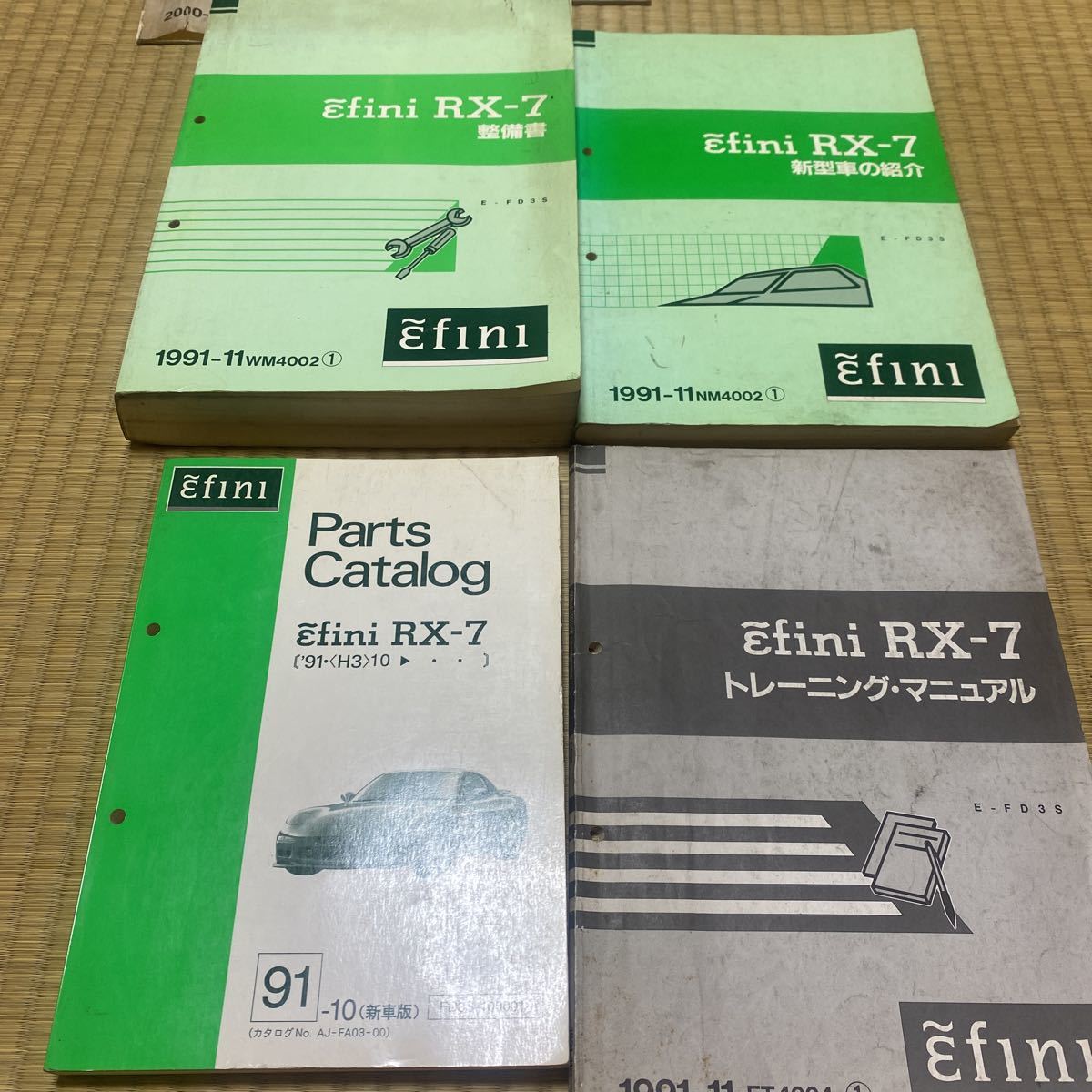 マツダ RX-7 FD 整備書 電気配線図など 16冊｜Yahoo!フリマ（旧PayPay