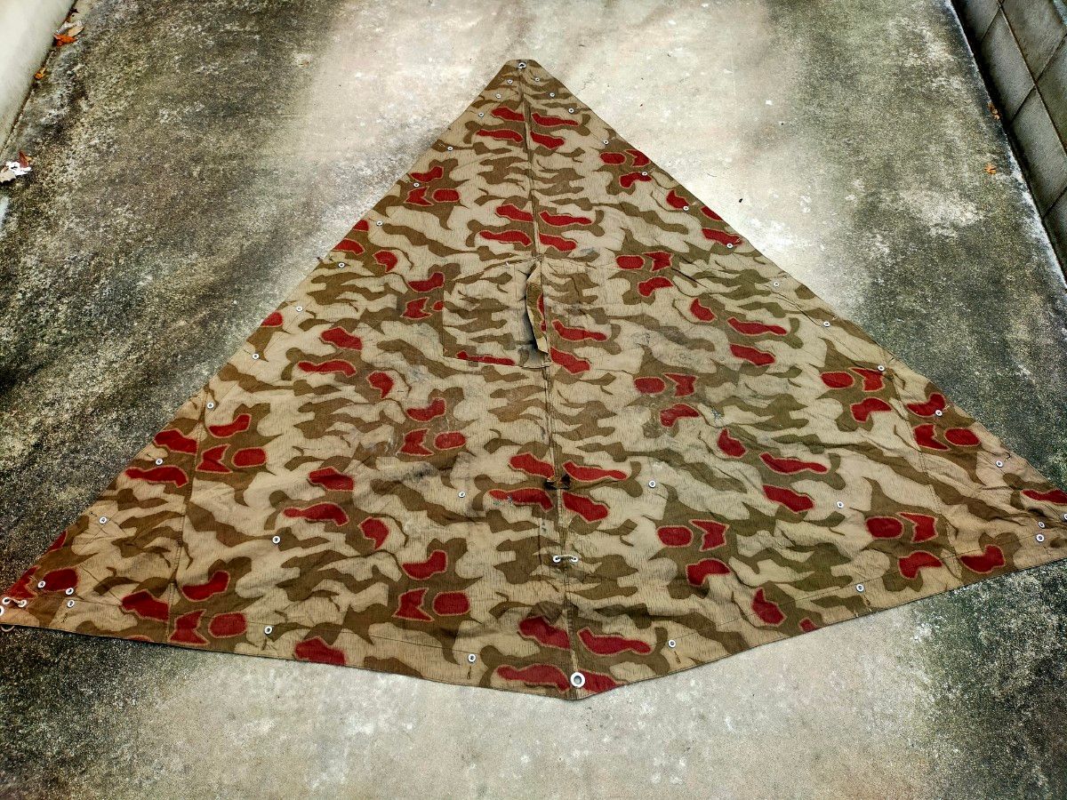 ドイツ国境警備隊 BGS スワンプカモ 沼地迷彩 ドイツ軍幕 4枚セット