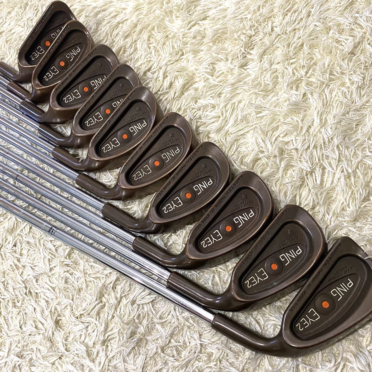 ピン PING EYE2 ベリリウムカッパー 10本 アイアン 右利き クラブ