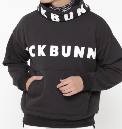 新品 パーリーゲイツ ジャックバニー KARUISHIリサイクル フーディプル