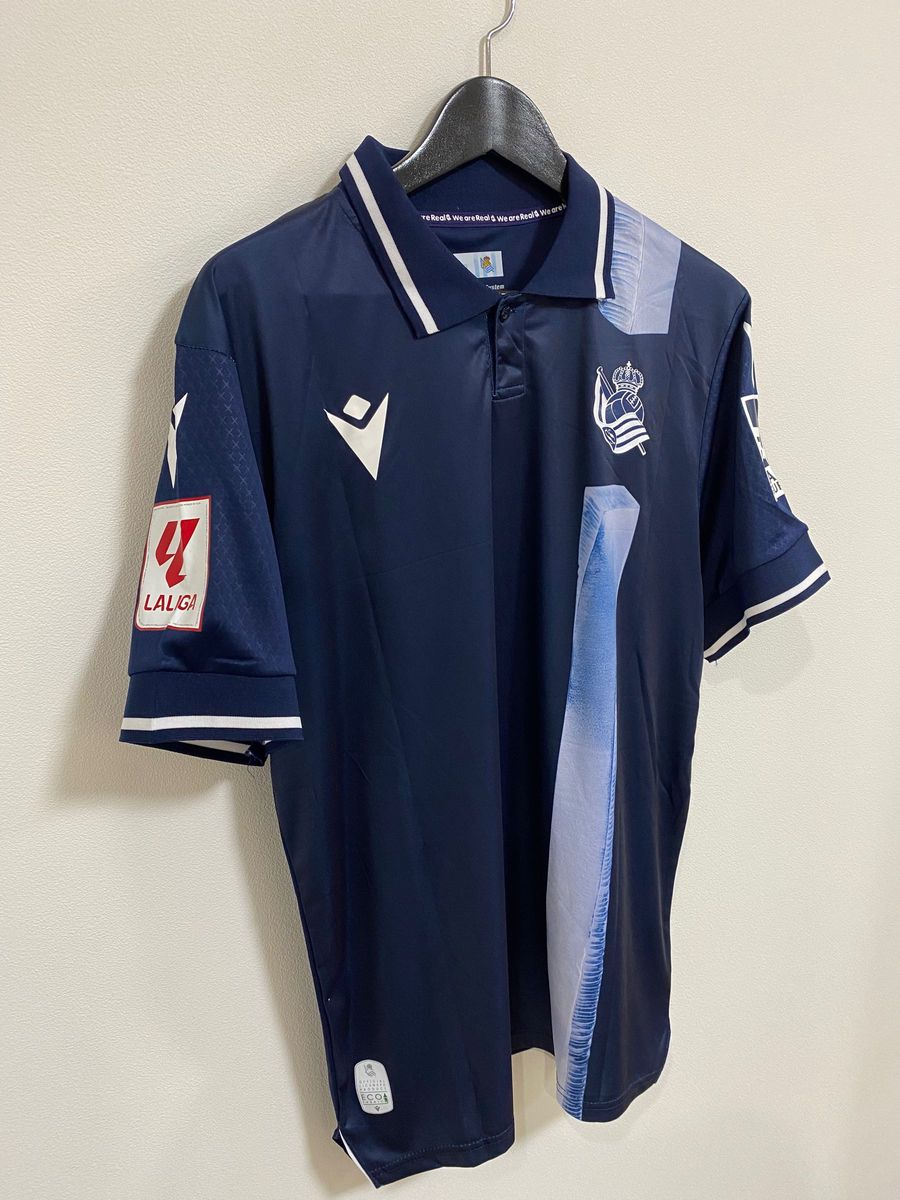 L】23/24 レアルソシエダ アウェイ ユニフォーム 久保建英 14番 ラ