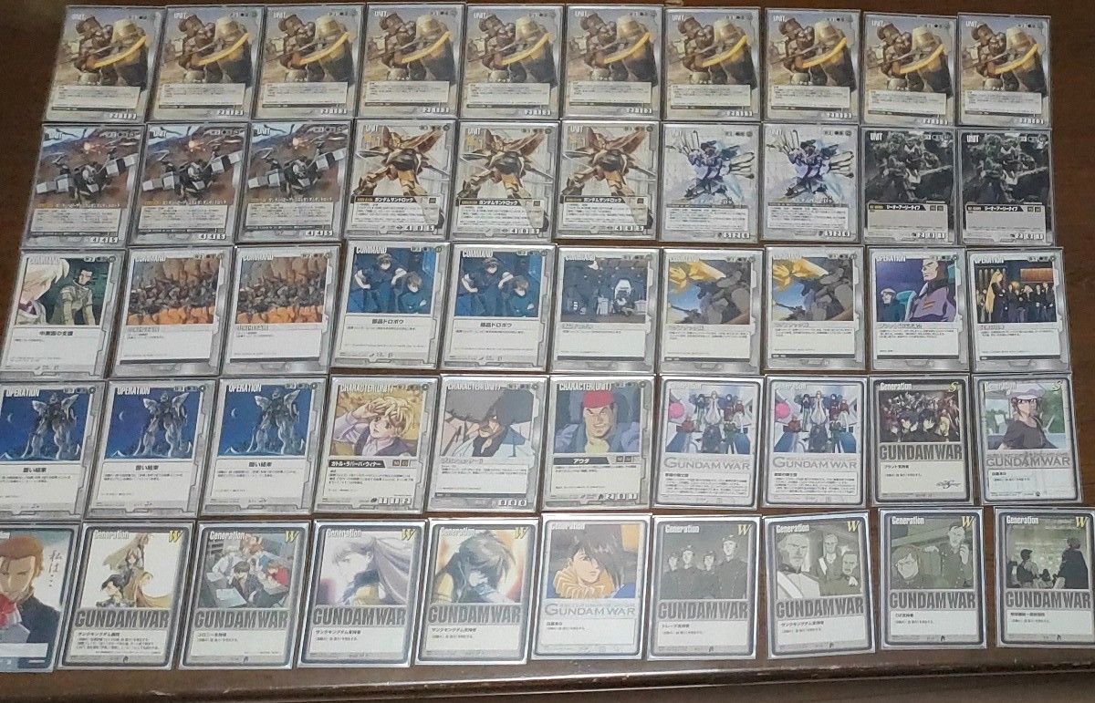 ケ*ケ様 ガンダムウォー まとめ売り 白重 デッキパーツ ハッキング