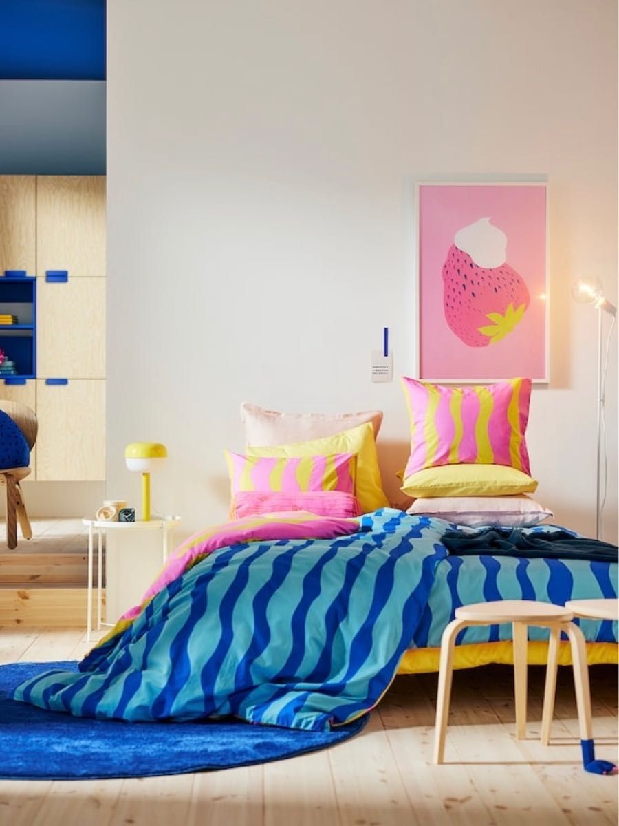 新品未使用】シングル掛け布団カバーセットSOMMARVICKER IKEA｜Yahoo