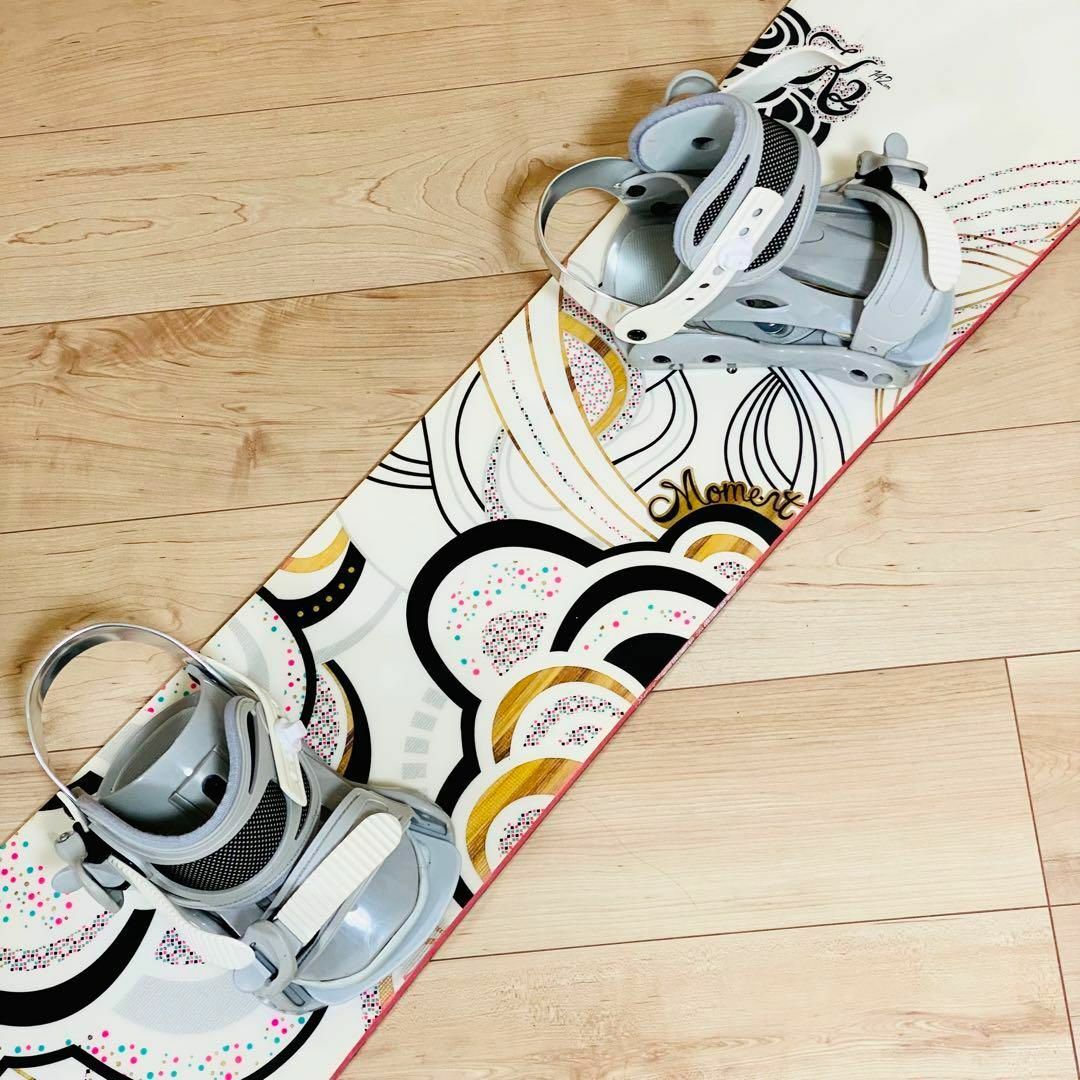 ケーツー K2 モーメント MOMENT スノーボード&ビンディング 142cm