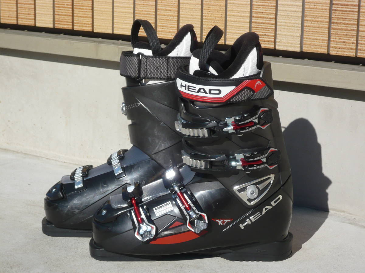1 即決 HEAD/ヘッドスキーブーツ EDGE XT 黒/赤 26 0cm/26 5cm 305mm