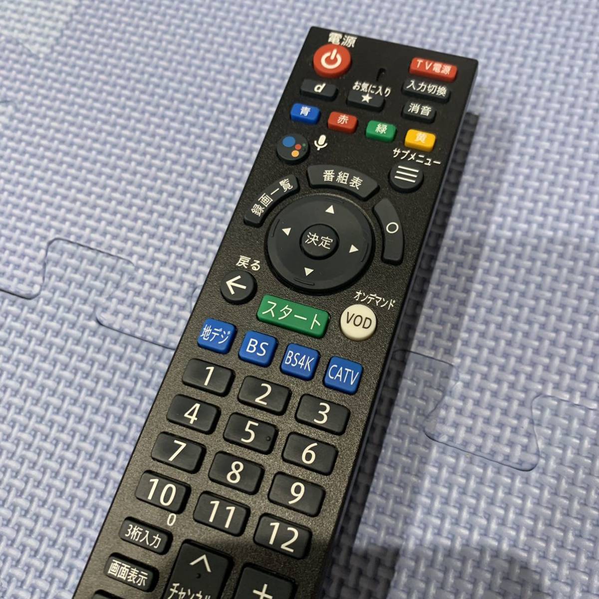 J COM LINK XA401用リモコン チューナー用リモコン BS4K ジェイコム