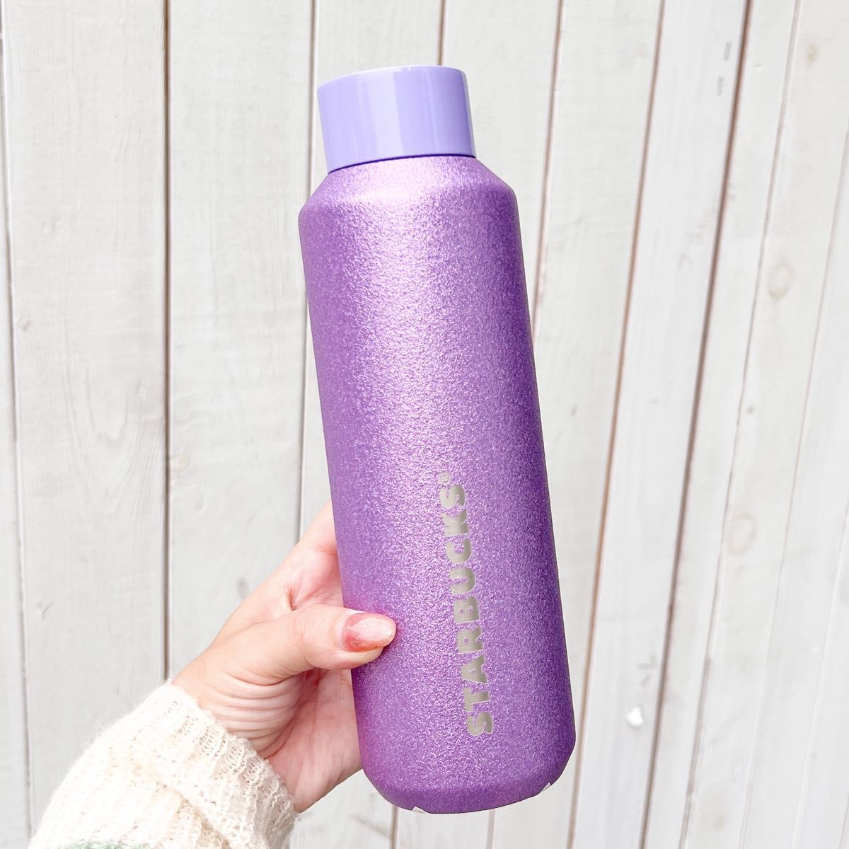 新品 ホリデー限定 スターバックス ステンレスボトル グリッター