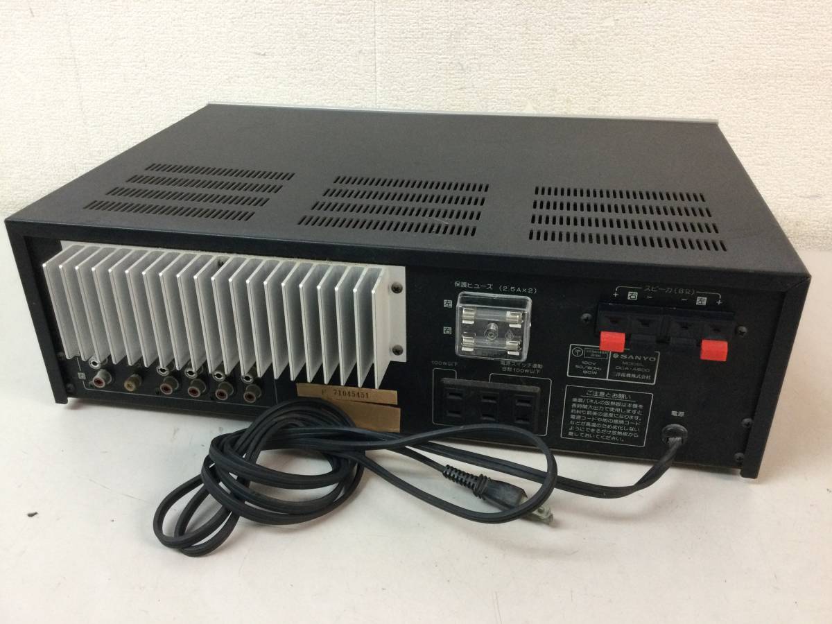 Yahoo!オークション - OTTO SANYO プリメインアンプ DCA-A600