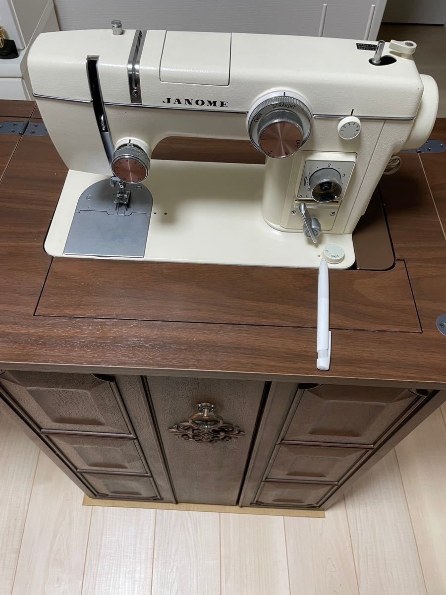 送料込み ミシン ジャノメ トピアA 802型 昭和レトロ 高級品｜Yahoo