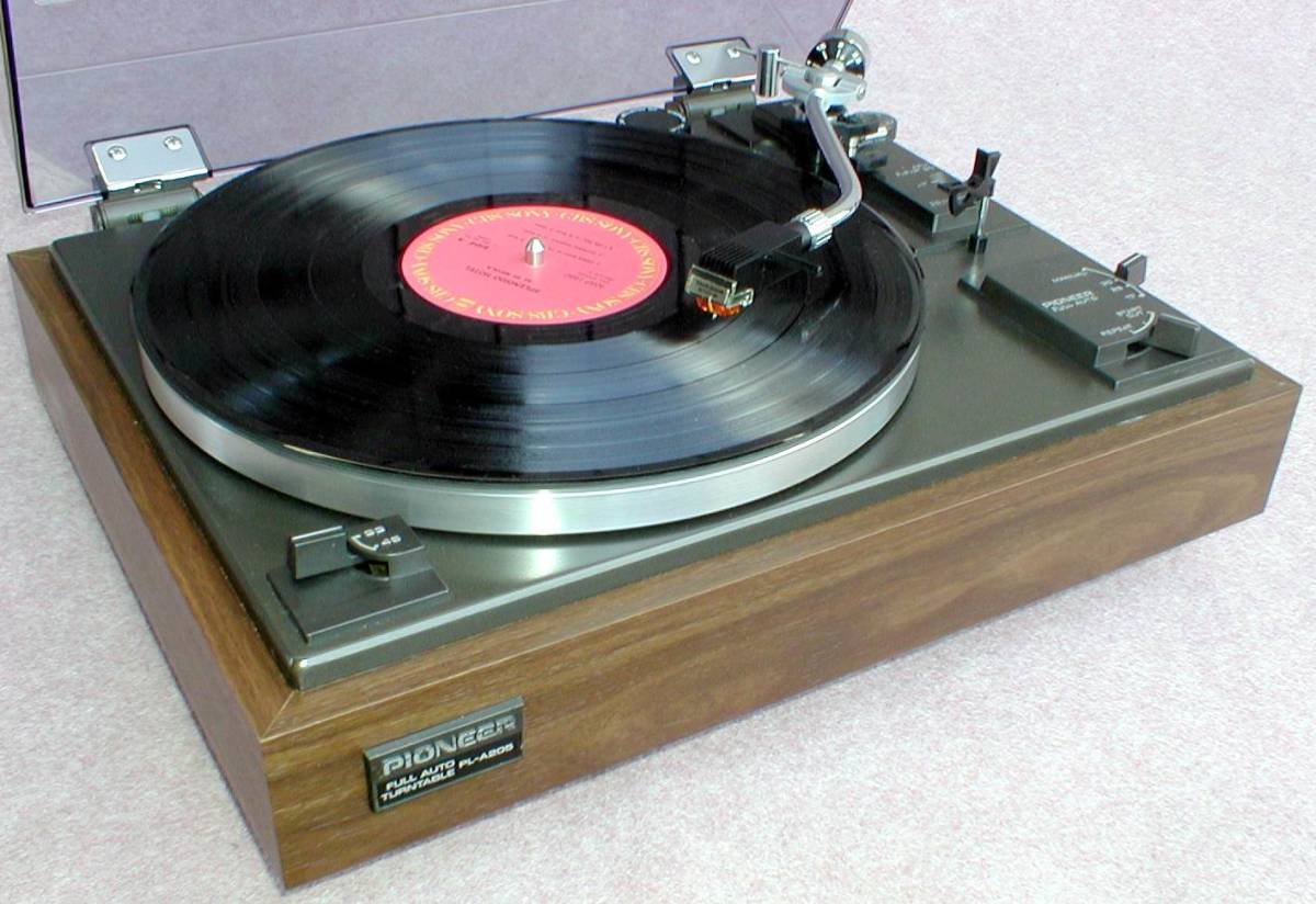 Yahoo!オークション - PIONEER PL-A205 Full Auto Belt Drive Record P