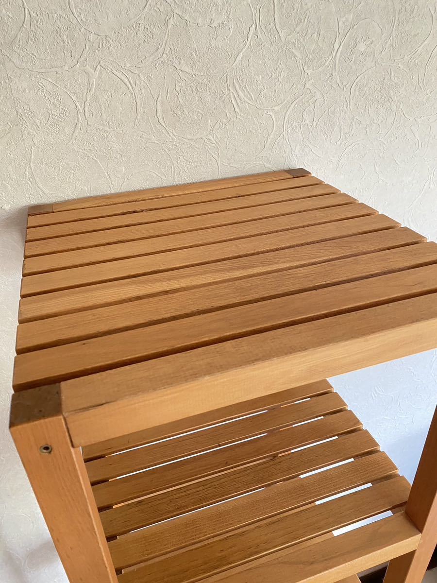 廃盤 超激レア IKEA MOLGER モルゲル シェルフユニット 棚 木製ラック