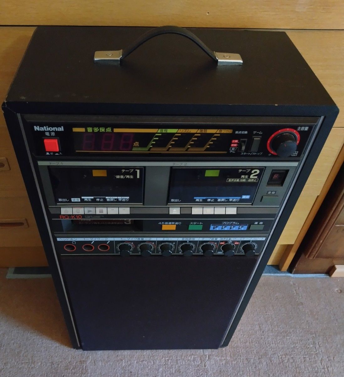 ホームカラオケ8トラボックス National ホームカラオケ カセット