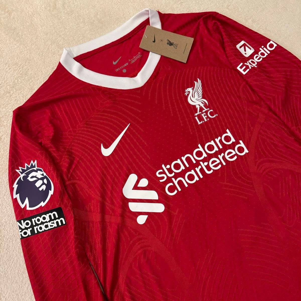 新品タグ付き】ソボスライ 23/24 リヴァプール 長袖 ユニフォーム
