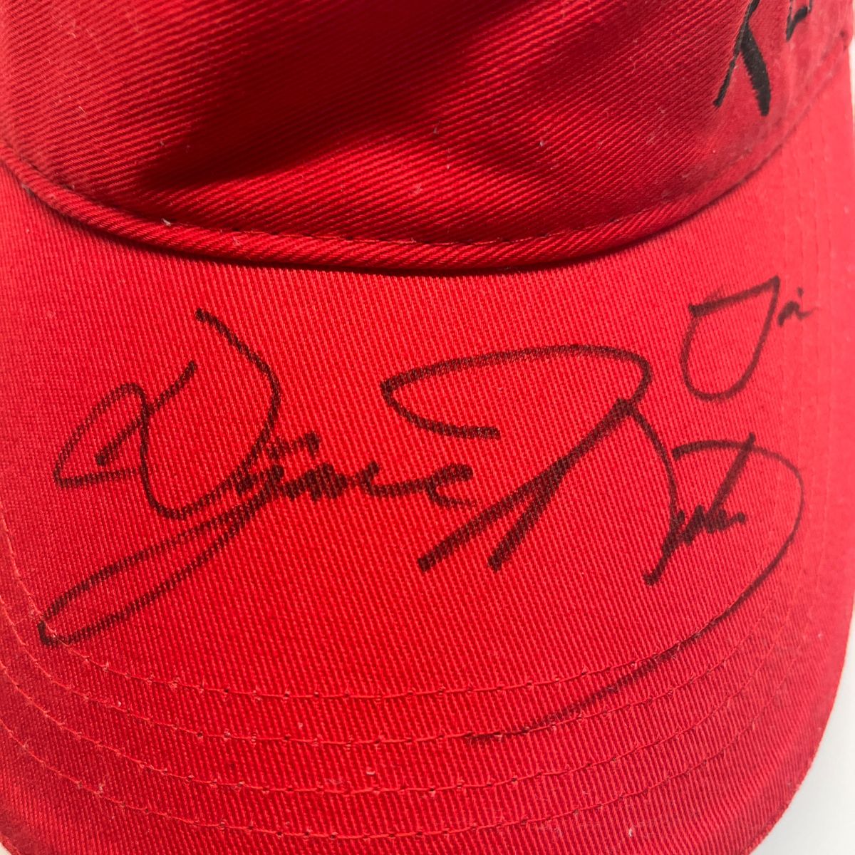 村田基サイン入りサンバイザー付き DUO ルアー サーフ ビーチ