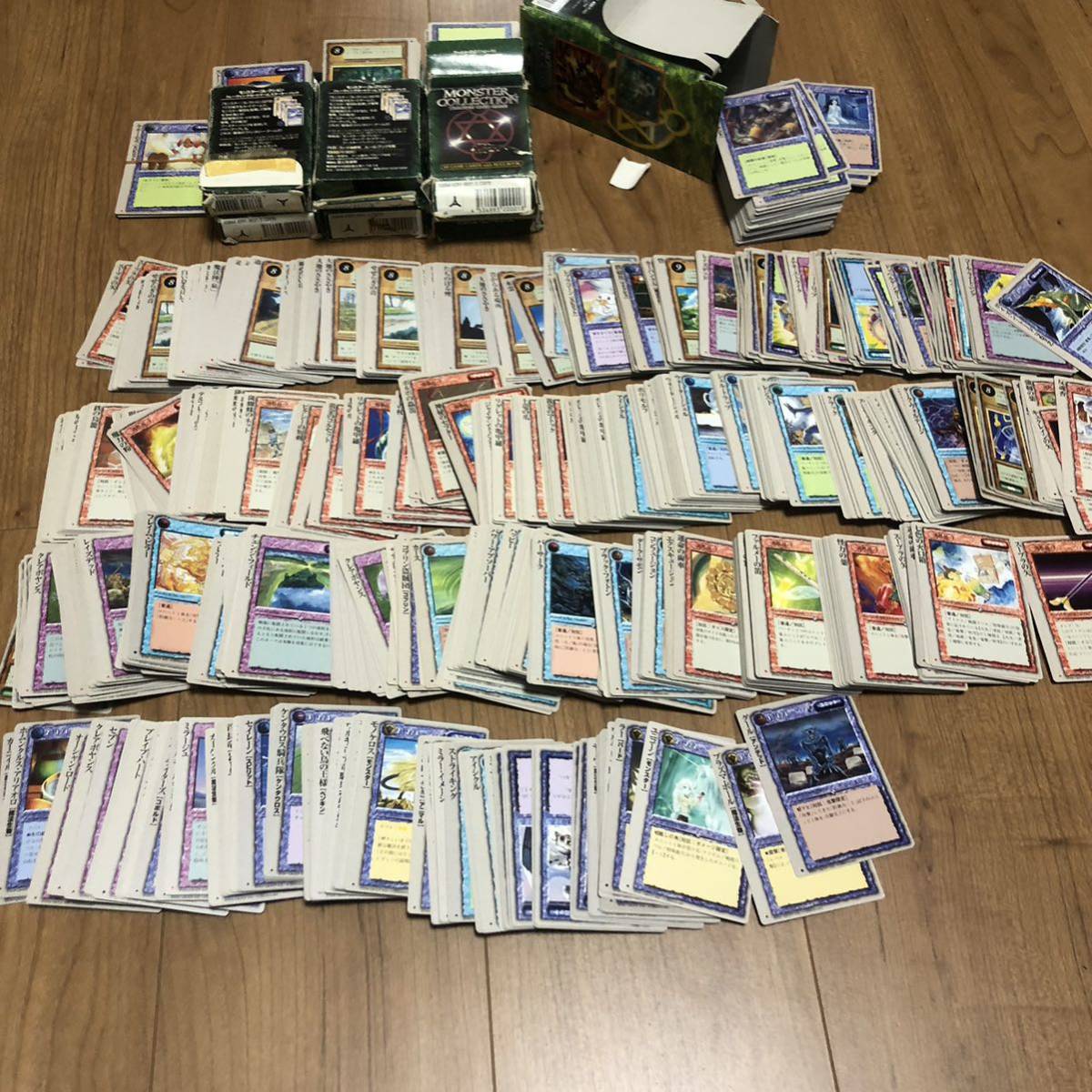モンスターコレクション tcg モンコレ 大量まとめ売り 未検品 1000枚