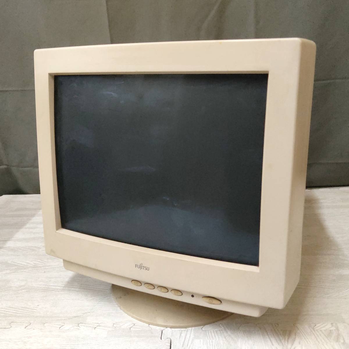 レトロ) 富士通 カラーCRTディスプレイ FMV-DP97Y6 17インチ