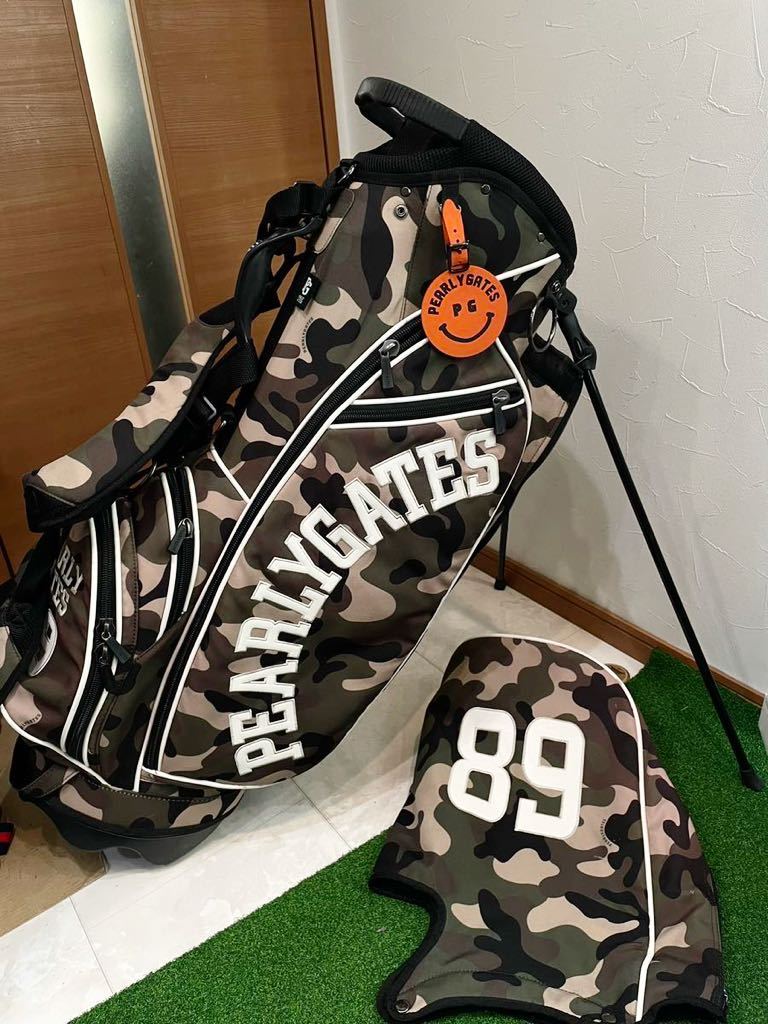 送料無料 正規品/即完売モデル 良品 パーリーゲイツ 迷彩/カモフラ