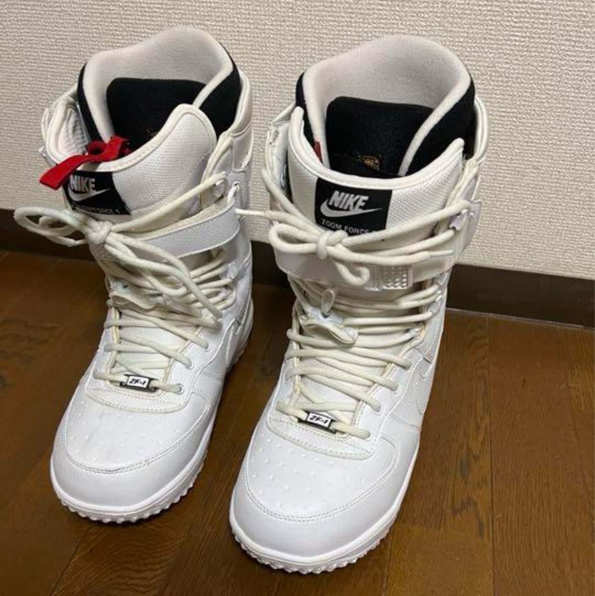 NIKE スノーボード ブーツ エアフォース 白 ZOOM FORCE 1 snowboard