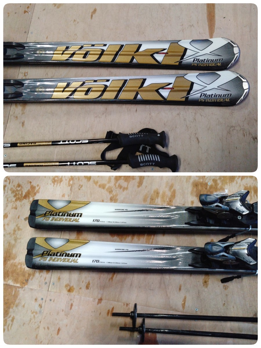 Yahoo!オークション - B) VOLKL Platinum PS INDIVIDUAL フォルクル