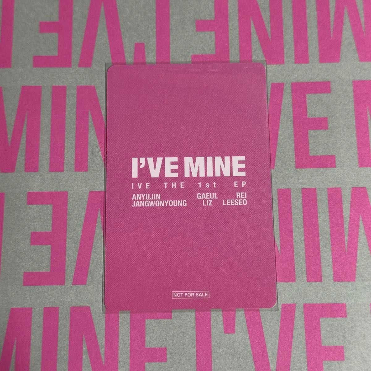 IVE I'VE MINE 会場限定 ウォニョン トレカ 大阪 幕張｜Yahoo!フリマ