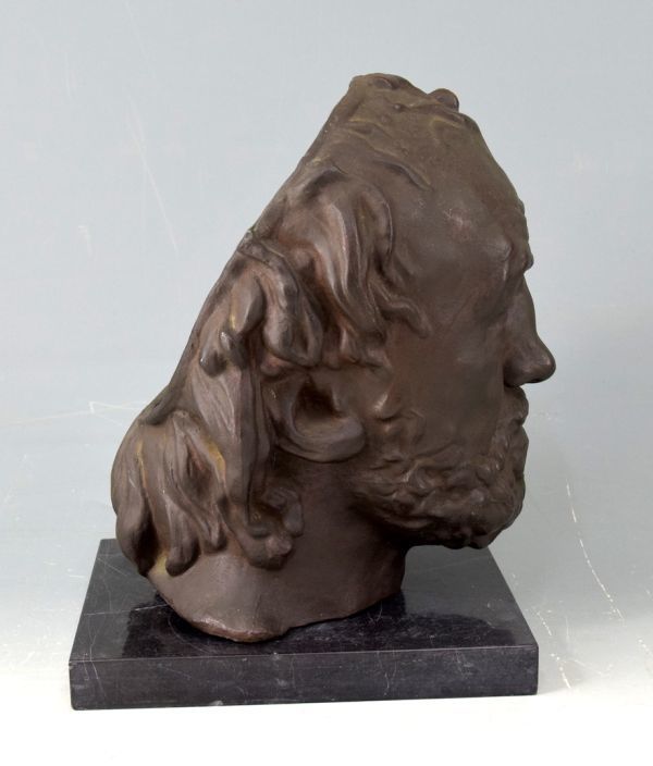 Yahoo!オークション - オーギュスト・ロダン「鼻のつぶれた男 （ブロン