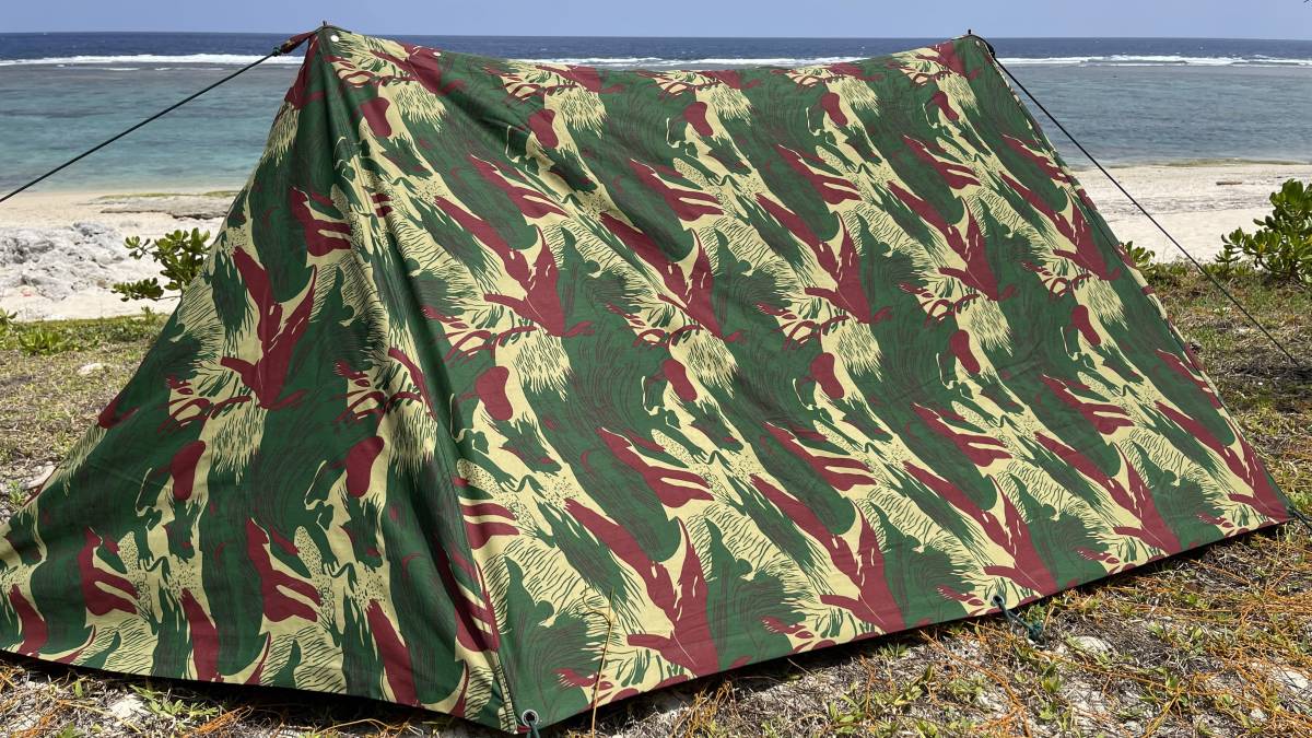 Yahoo!オークション - パップテント 軍幕 カメルーン