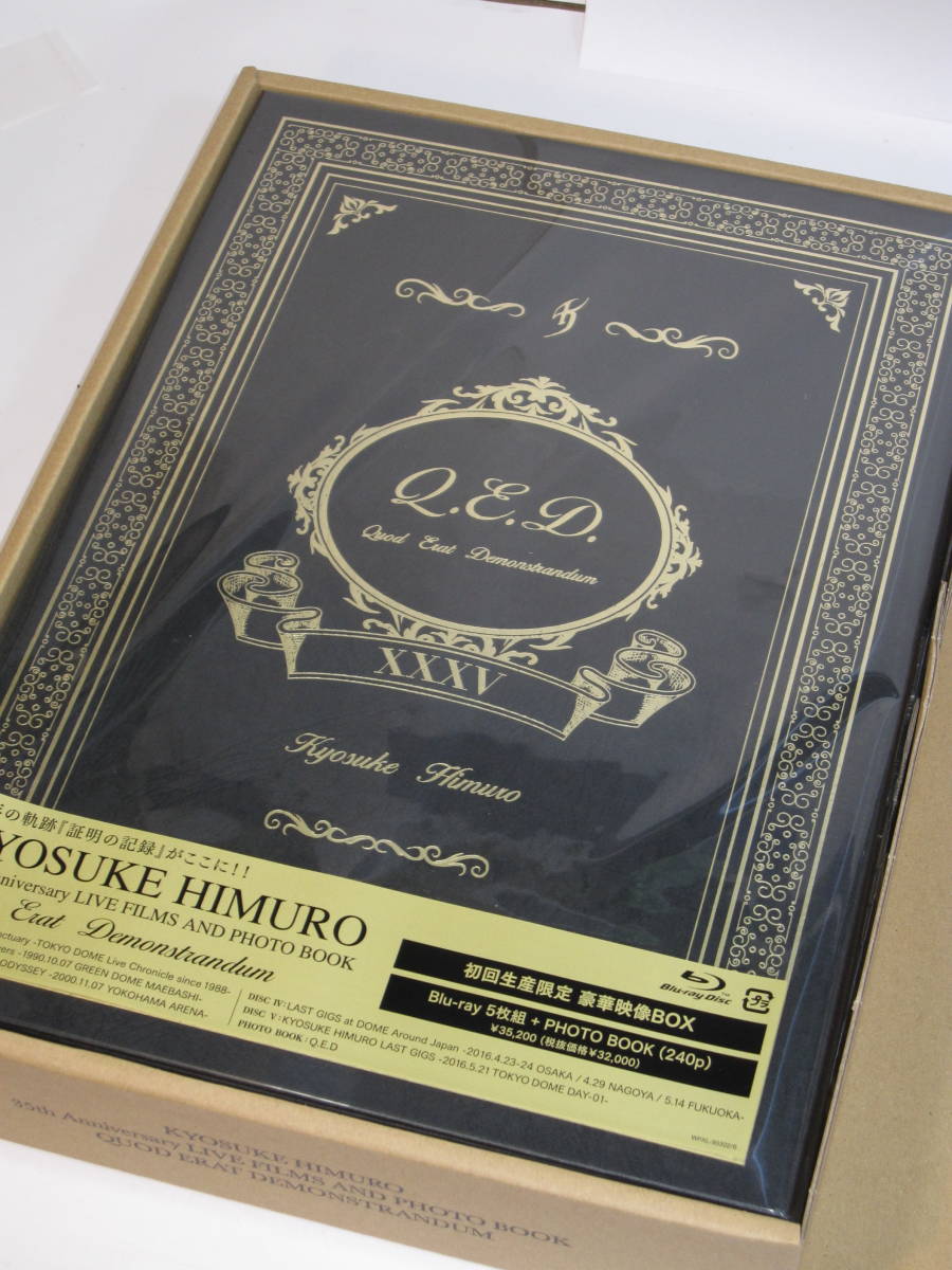 ポストカード 付/ブルーレイ 氷室京介 KYOSUKE HIMURO 35th