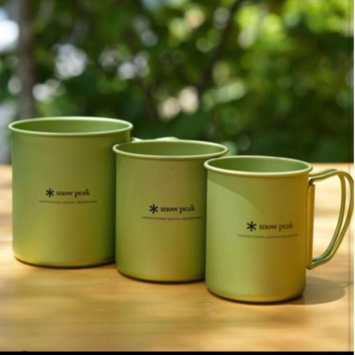 スノーピーク 嵐山 白馬 限定セット チタンシングルマグ セット 220