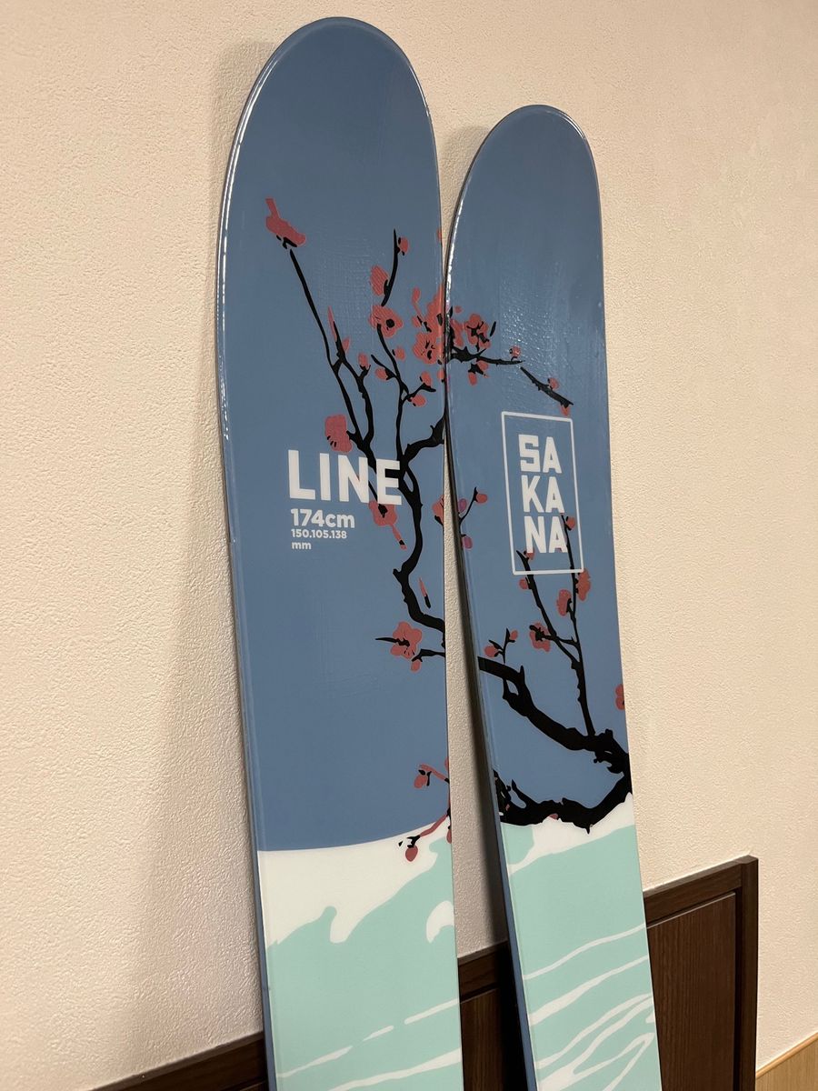 LINE ライン SAKANA スキー板 フリーライド 174cm サカナ 桜｜Yahoo