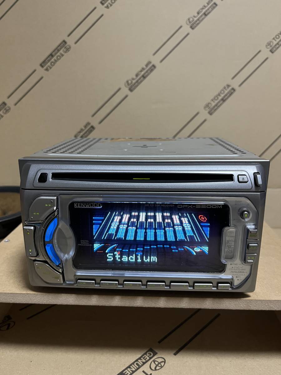 KENWOOD DPX-5200M CD&MD DSP スペアナ チャーチ｜Yahoo!フリマ（旧